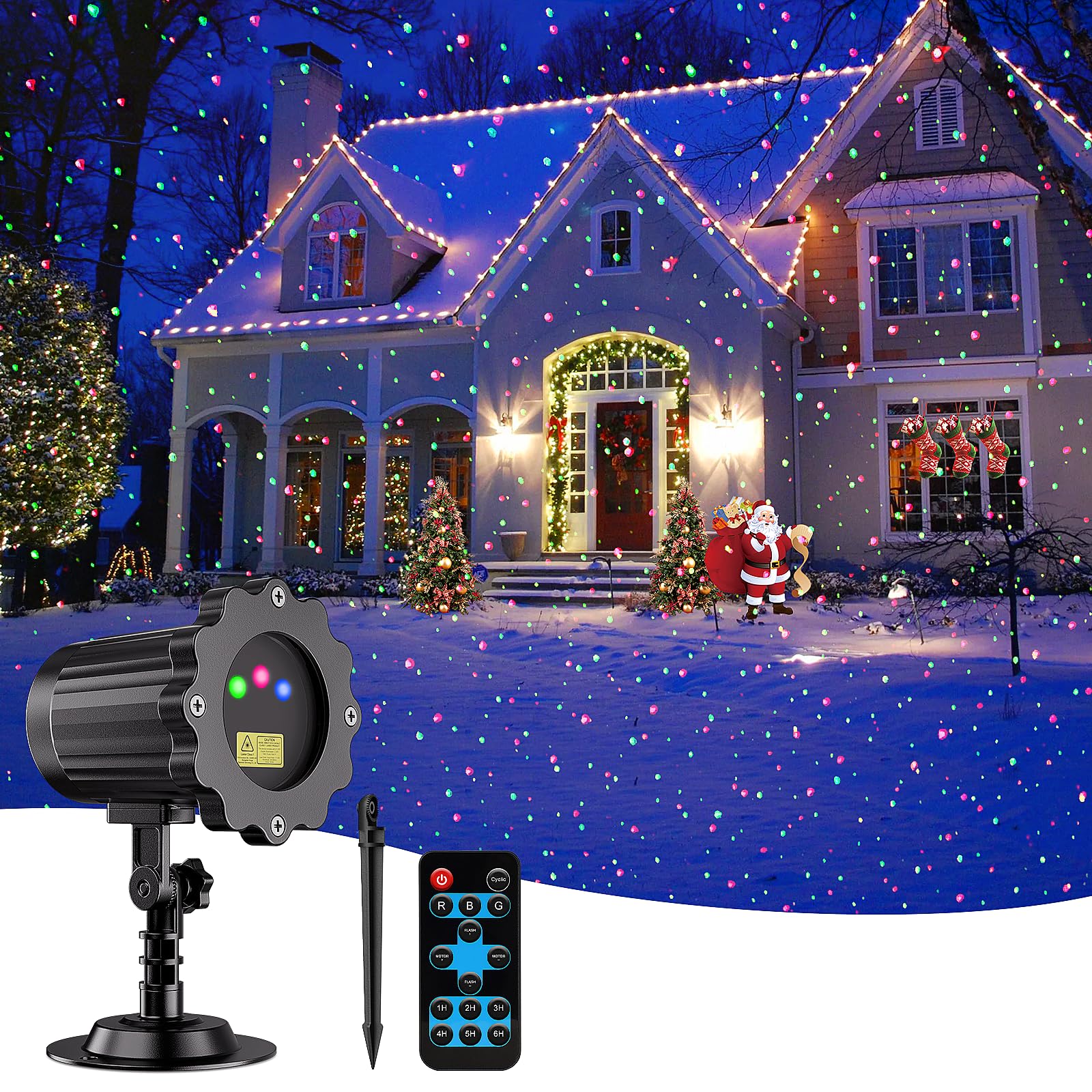 christmas light projector