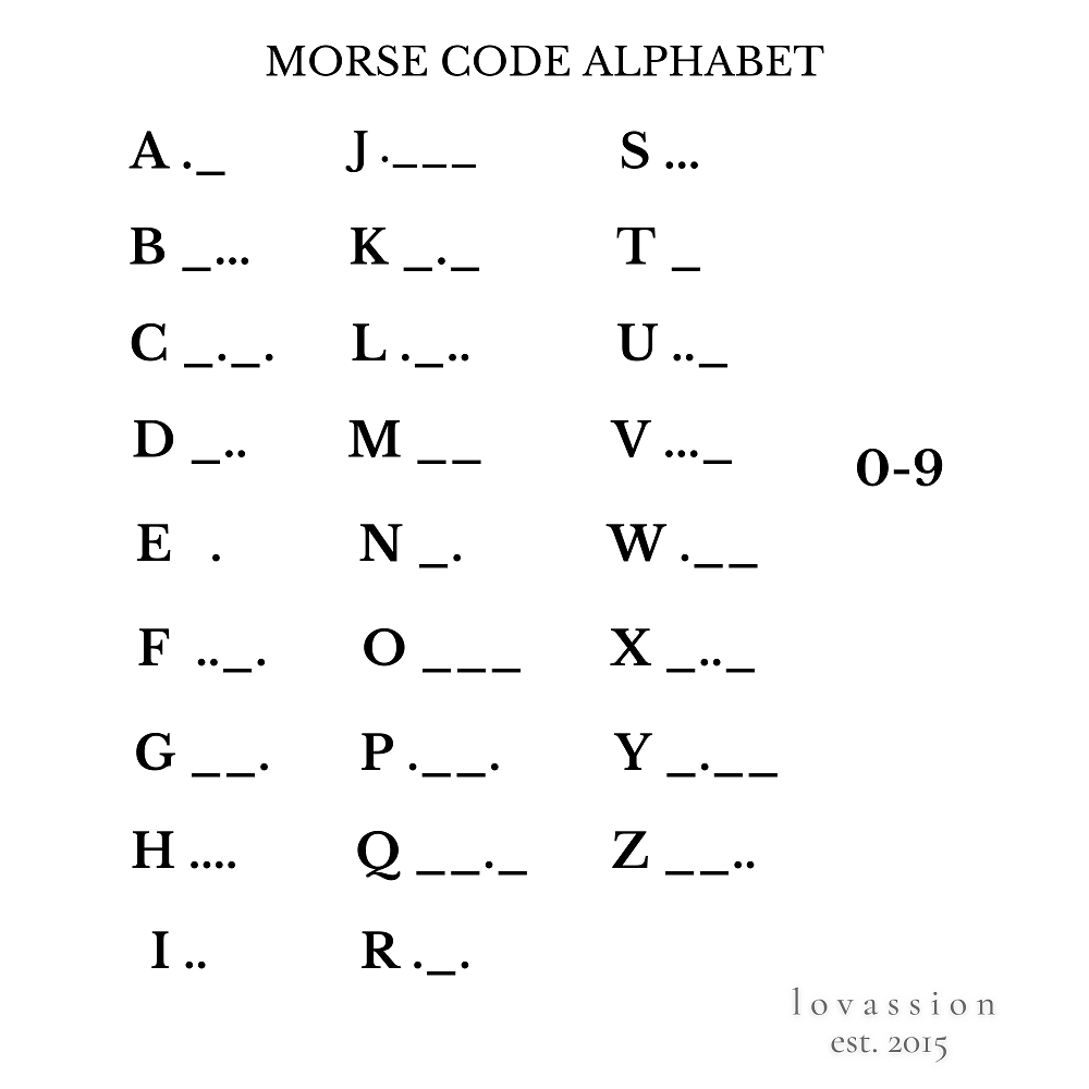 Morse Code 