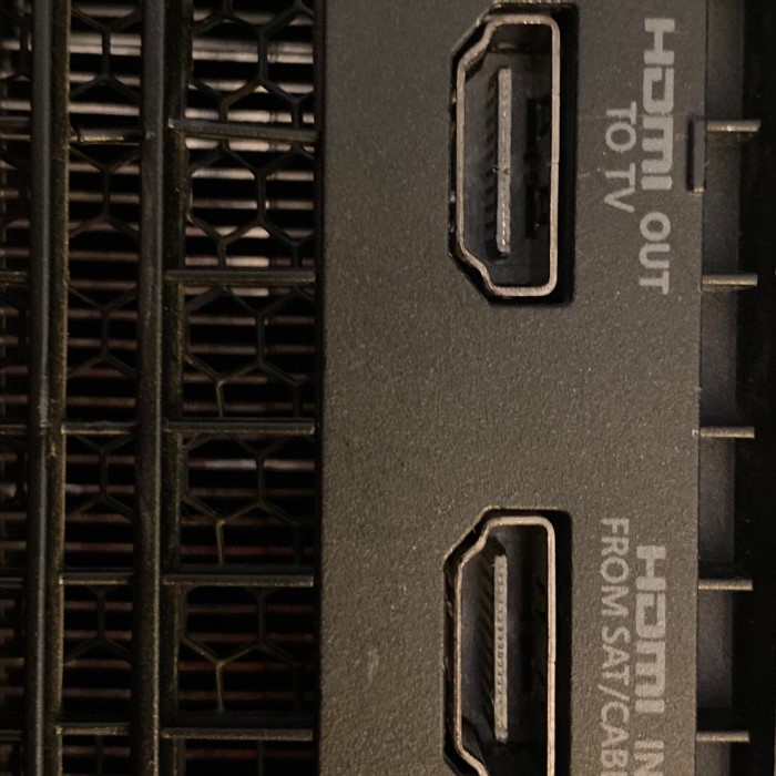 hdmi port on xbox one not working